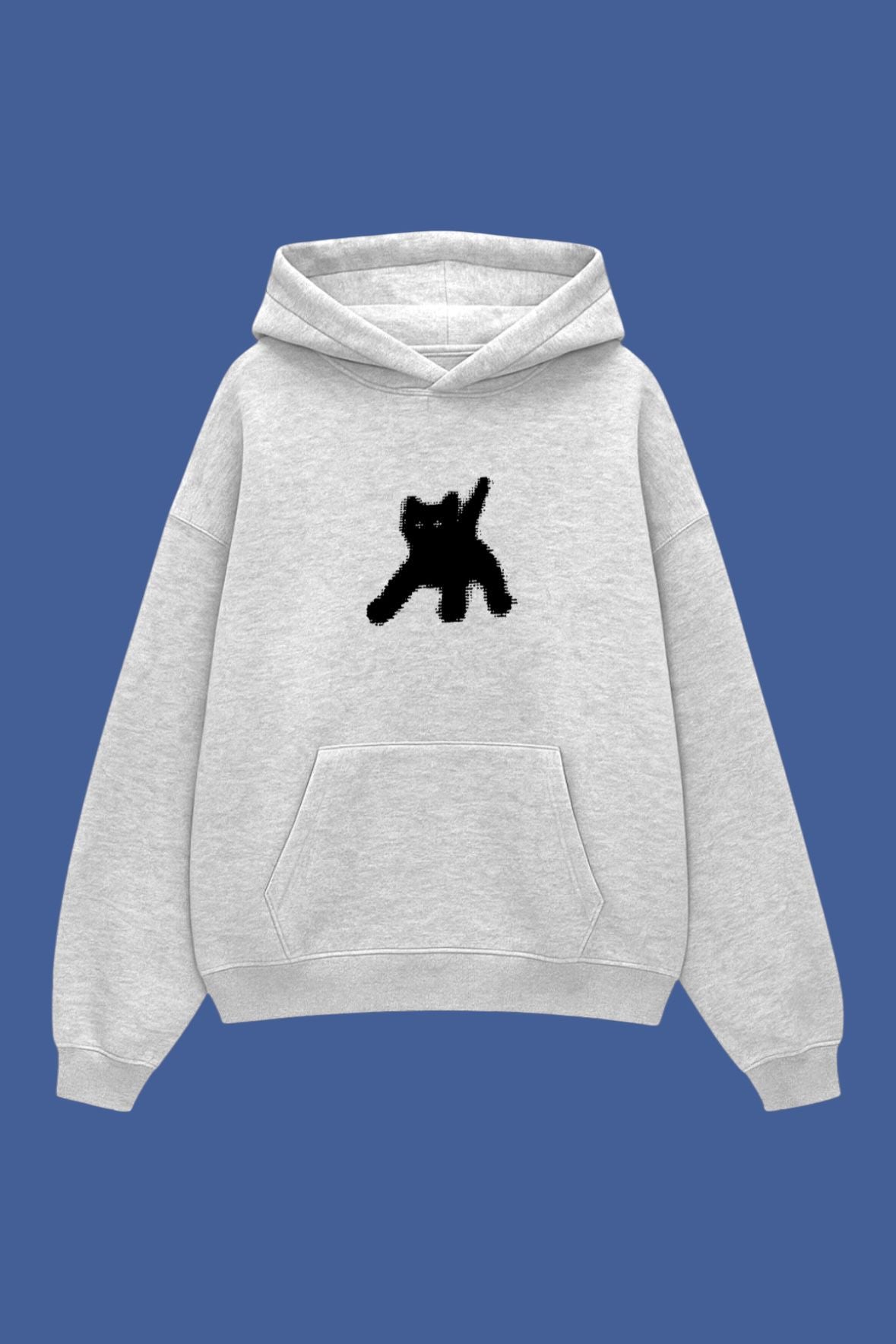 Grey Kitten Cat Sweatshirt