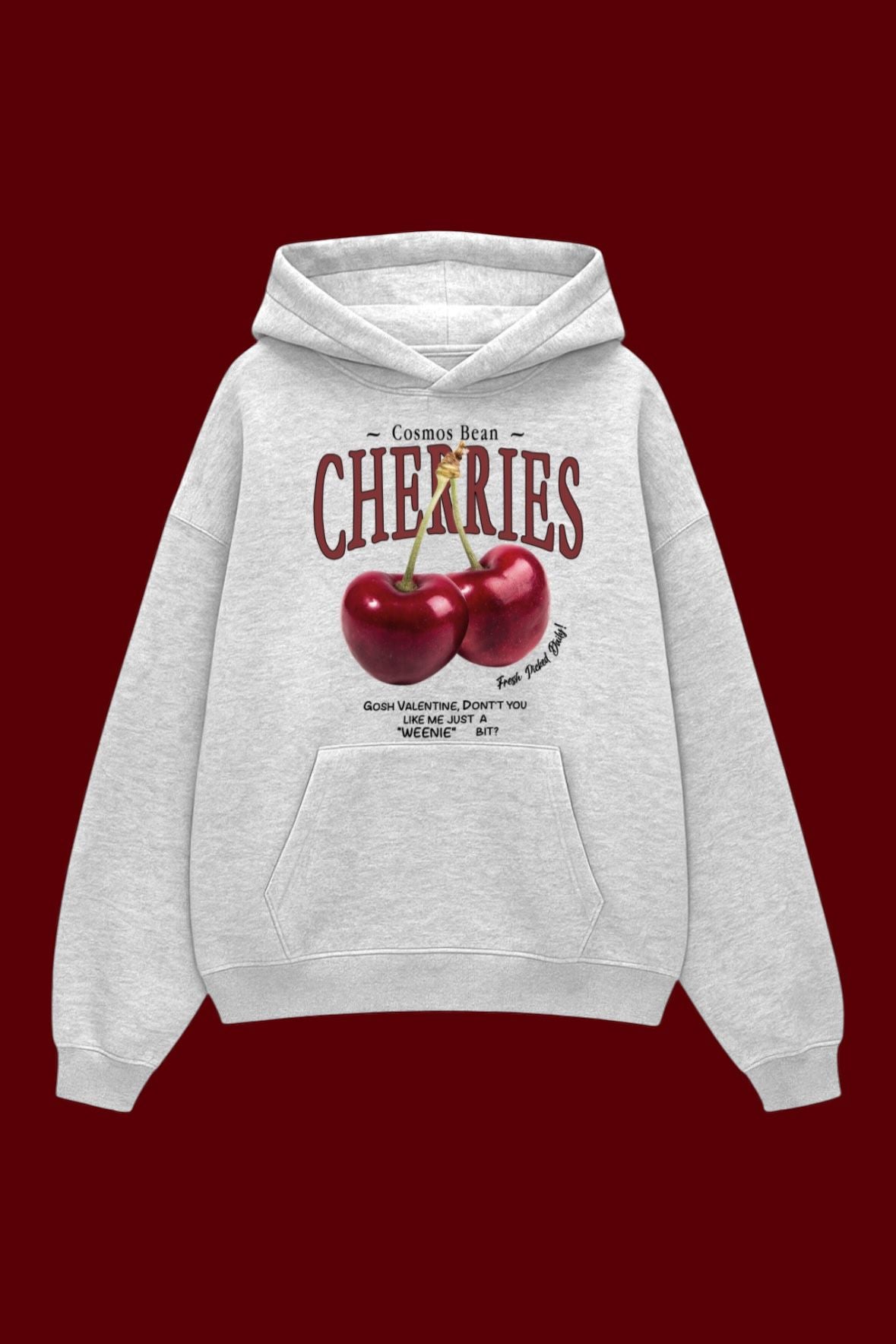 Grey Cherries Sweatshirt