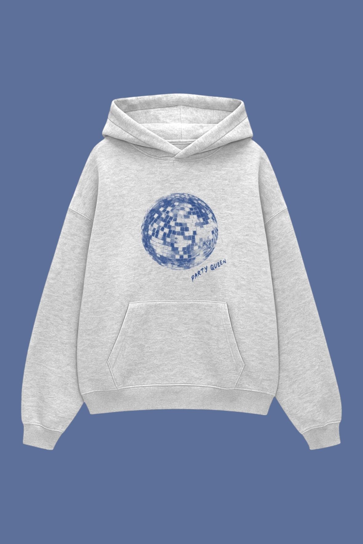 Grey Party Queen  Sweatshirt