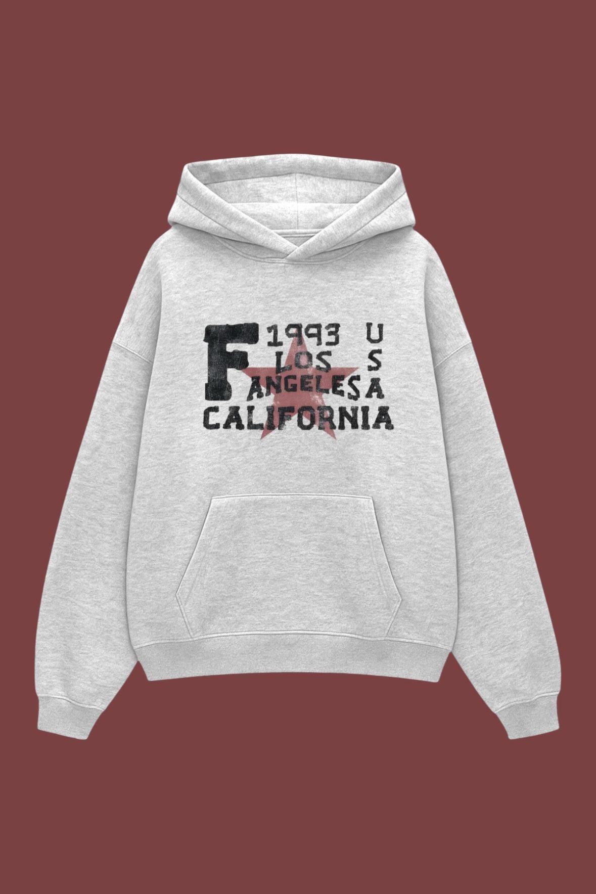 Grey Los Angeles California Sweatshirt