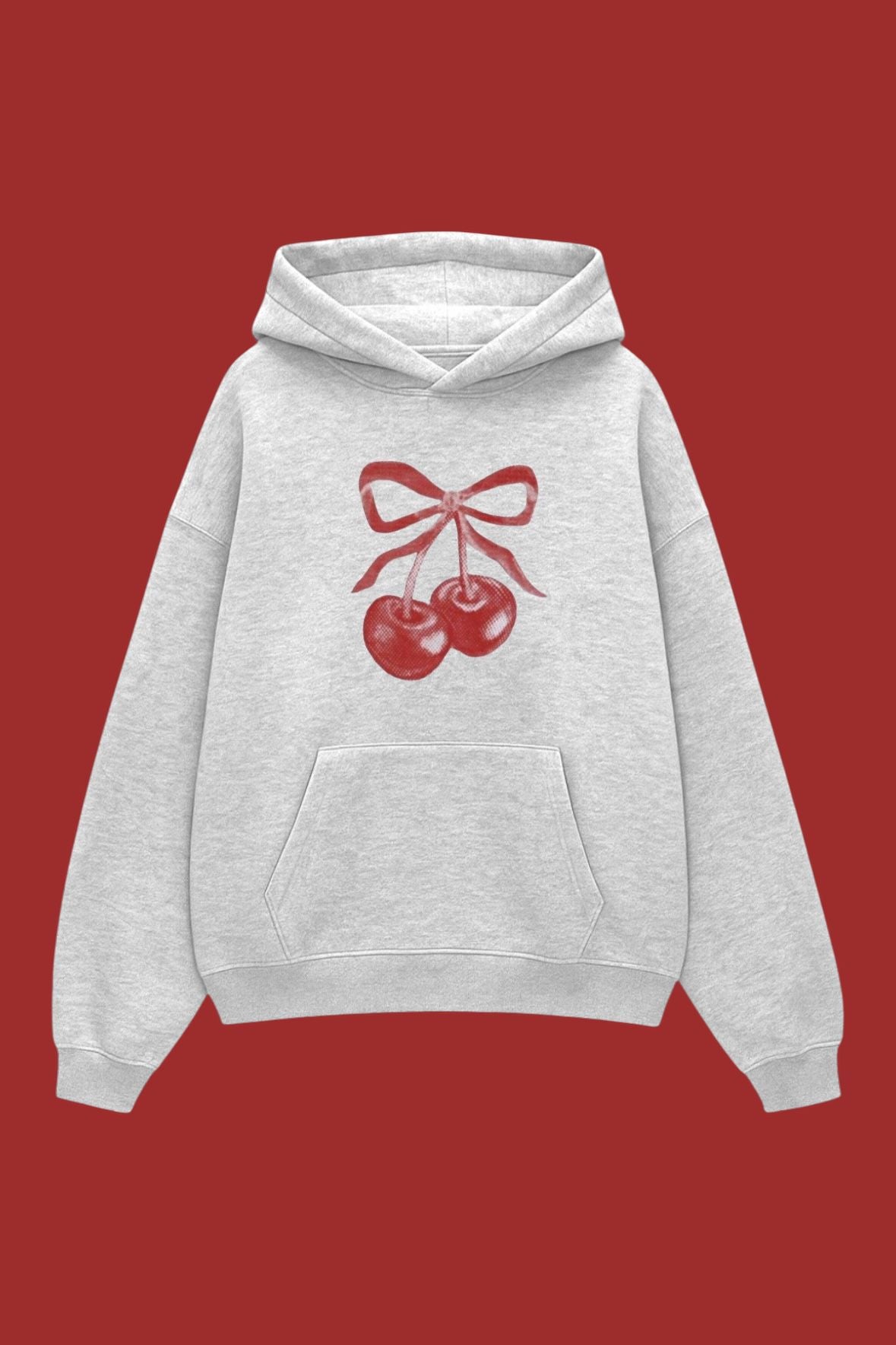 Grey Cherry Sweatshirt