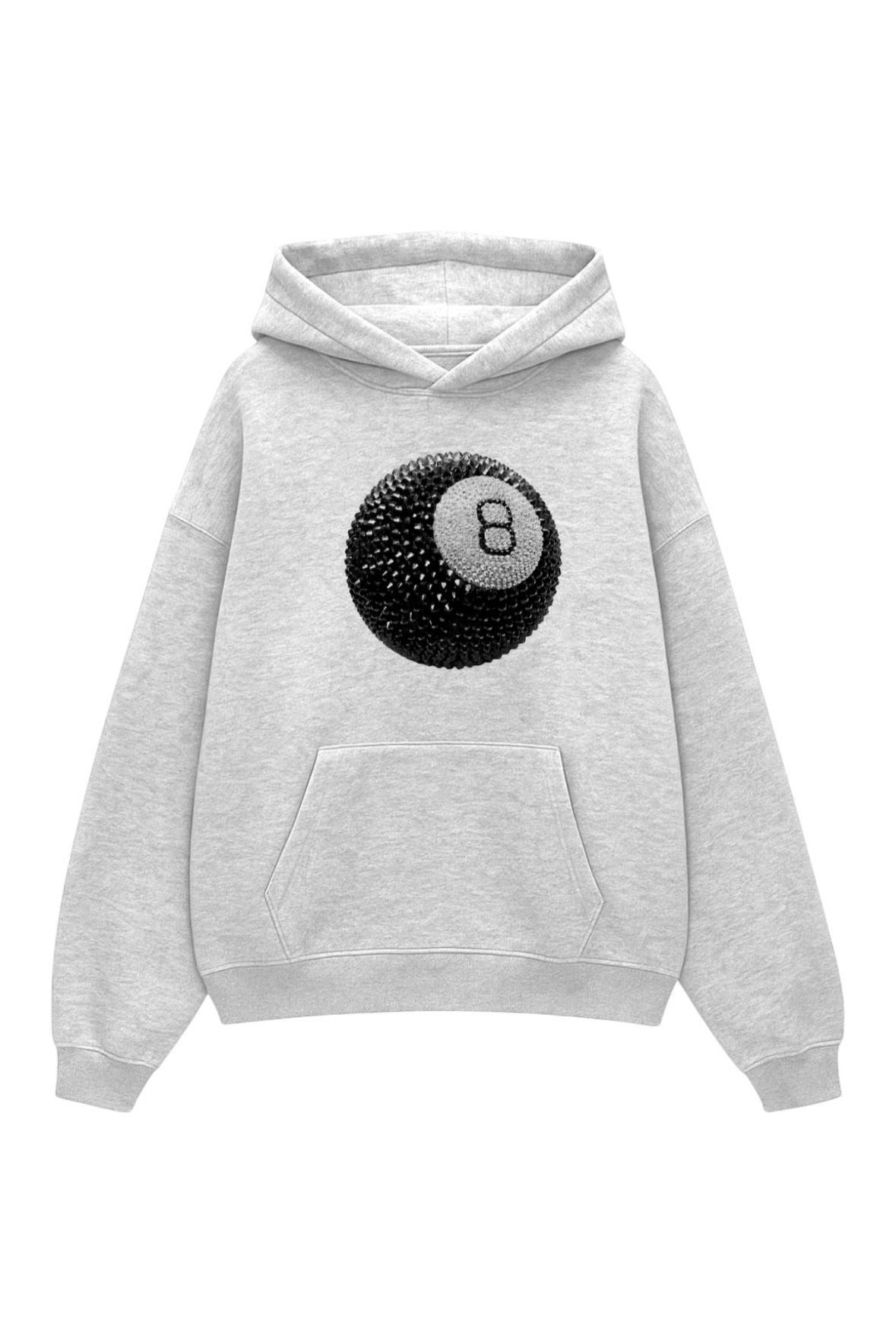 Grey Bilardo Topu Sweatshirt