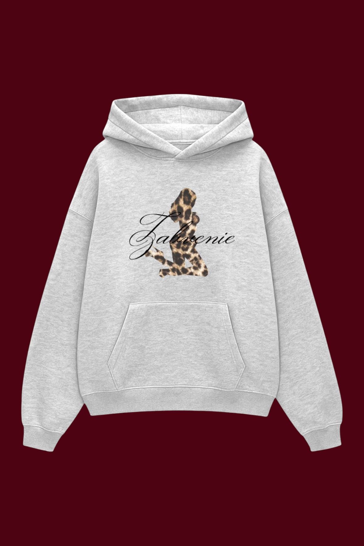 Grey Leopard Women Sweatshirt