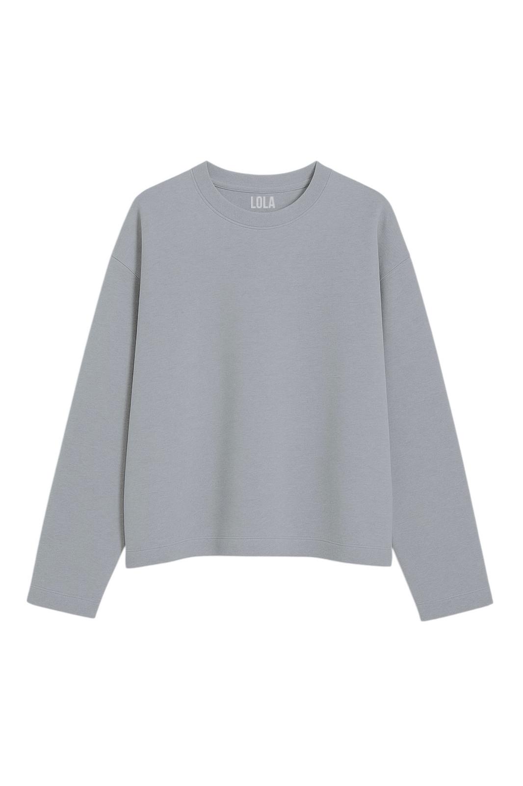 Grey 2 İplik Sweatshirt