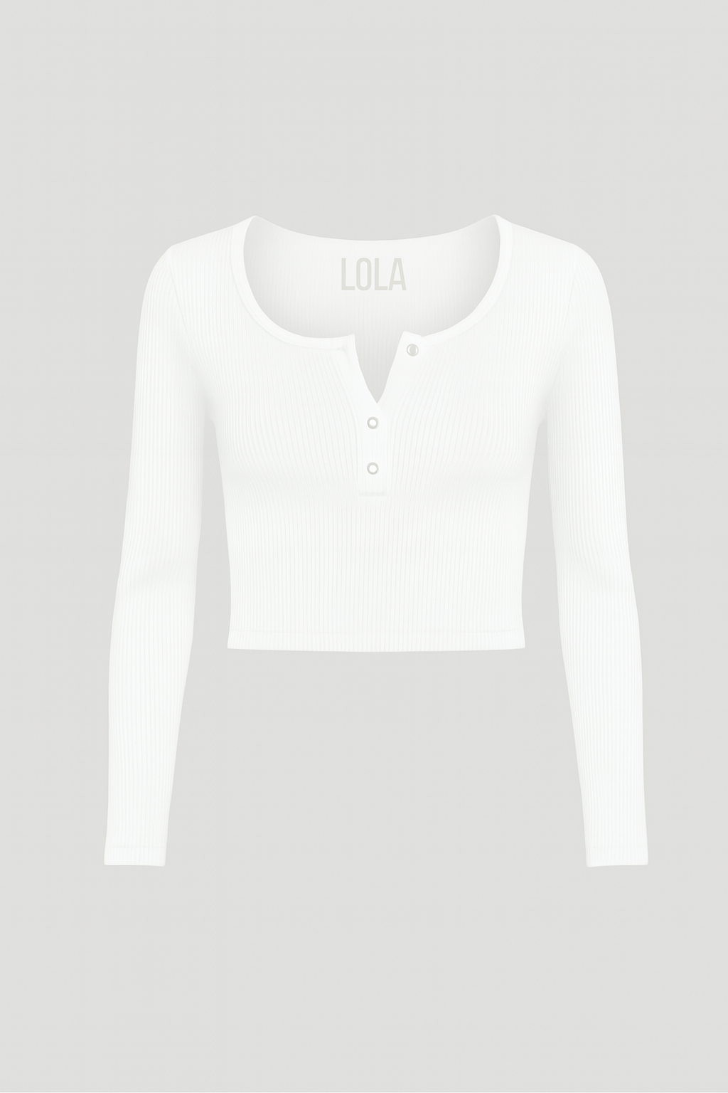 White Önü Çıtçıtlı Bluz