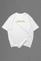 White Cactus Oversize T-shirt