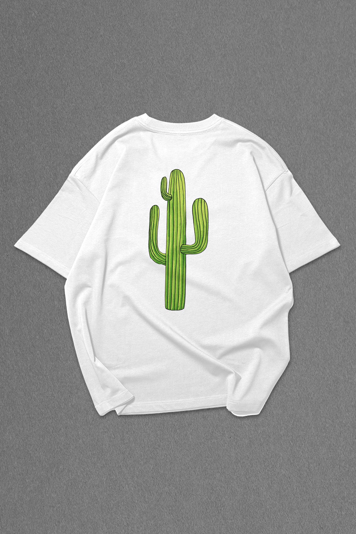 White Cactüs Oversize T-shirt