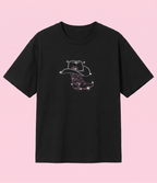 Black Taşlı Boat T-shirt