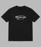 Black Taşlı Reverse T-shirt