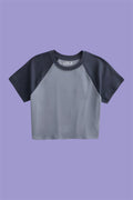 Reglan Blue Baby Tee