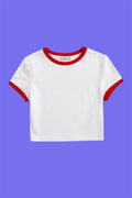 Red Biye Baby Tee