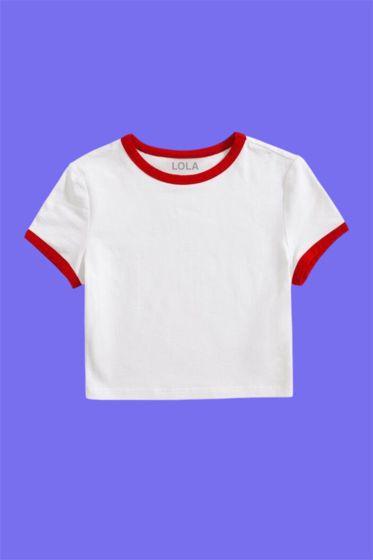 Red Biye Baby Tee