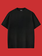 Black Basic Oversize Tshirt
