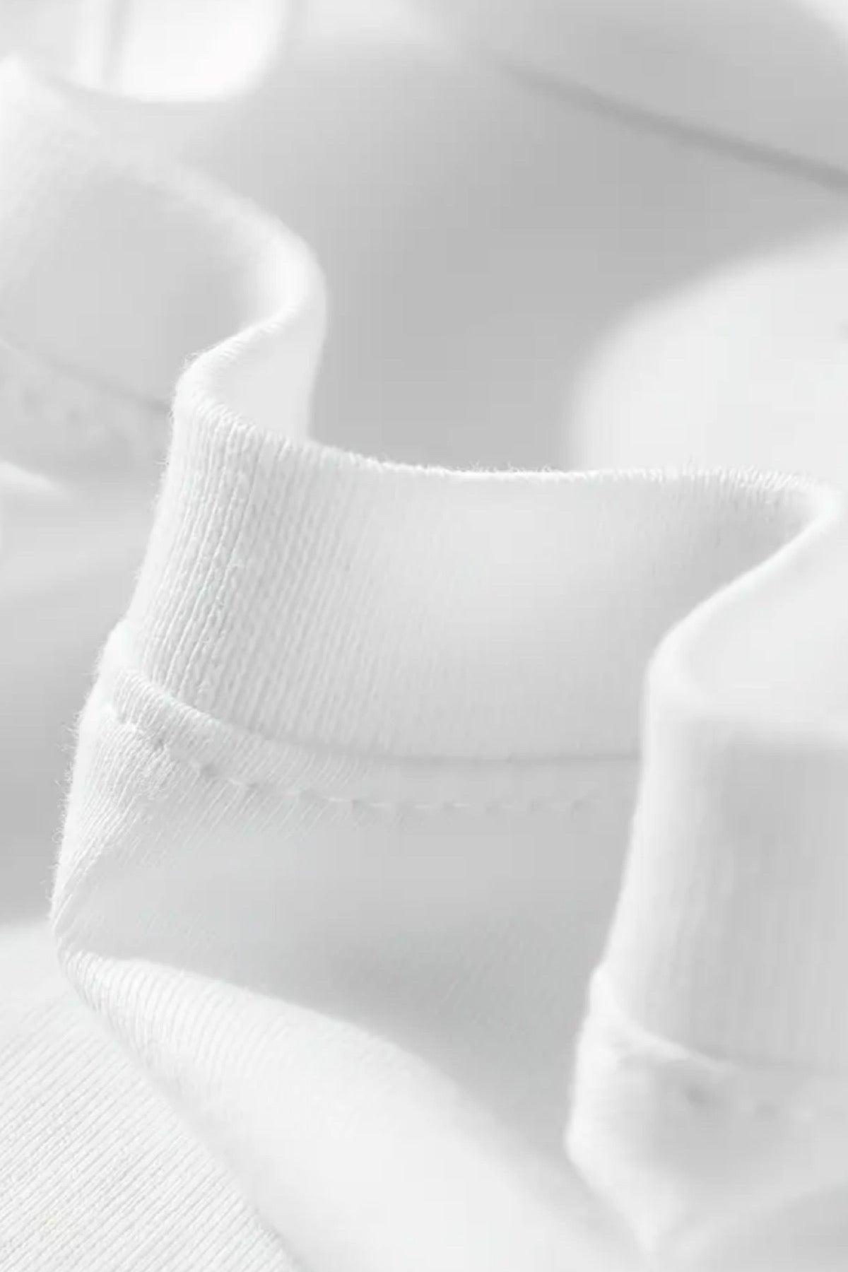White Basic Oversize Tshirt