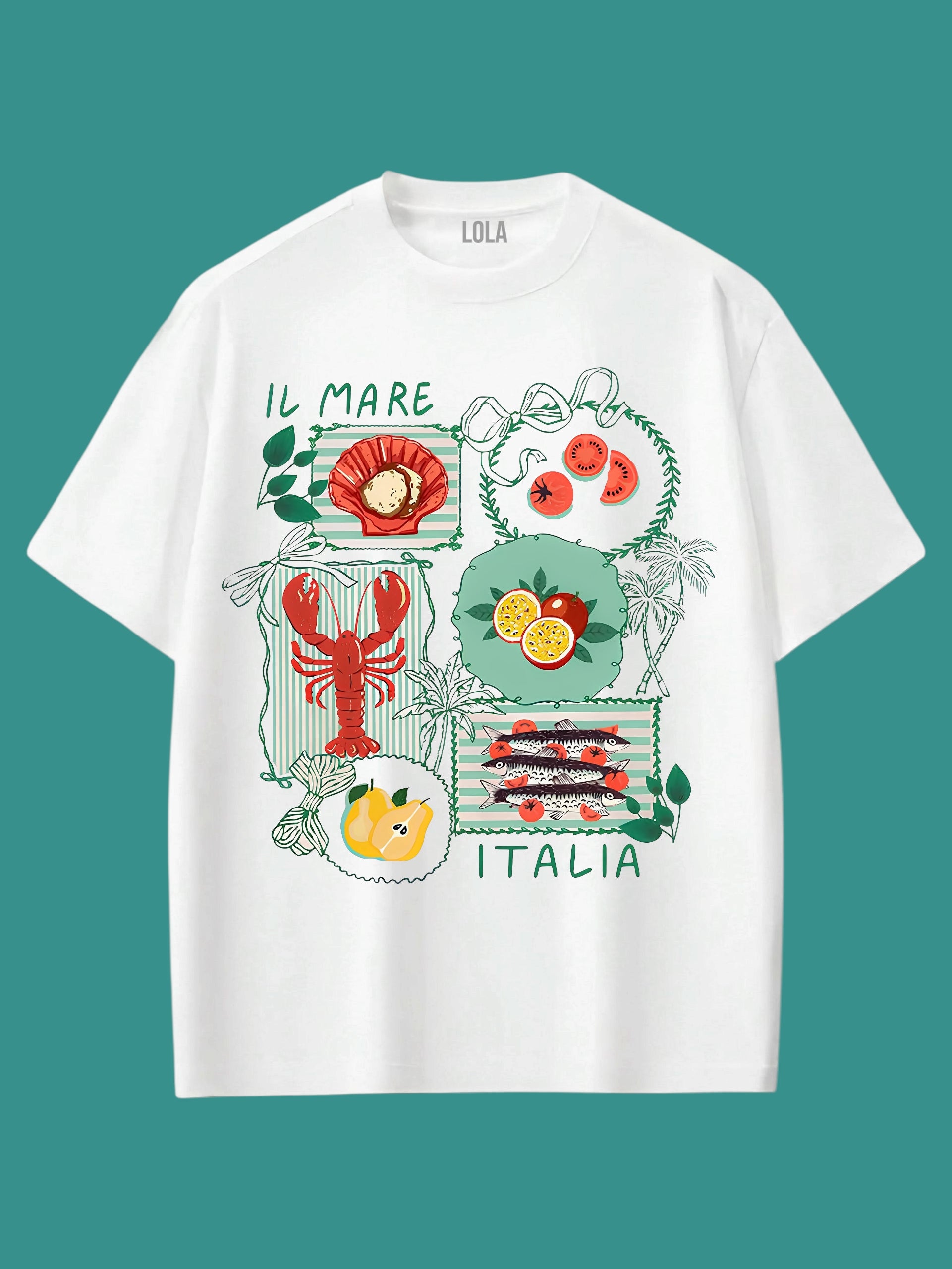 Italıa Oversize T-shirt