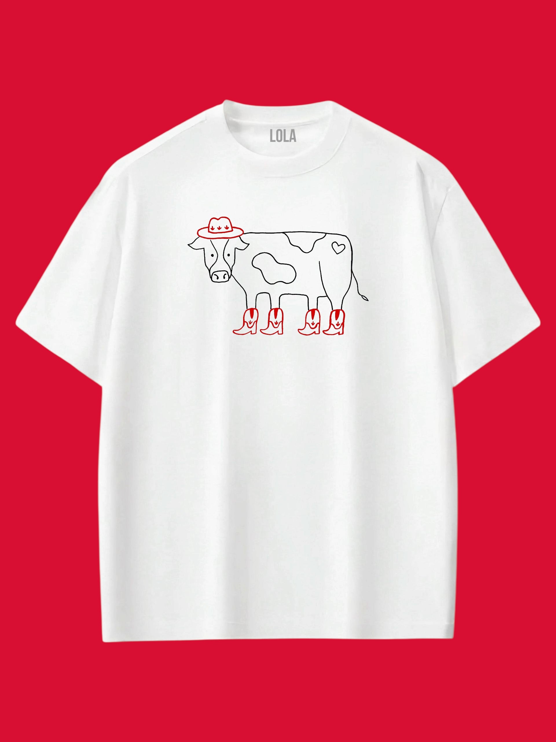 Cow Oversize T-shirt
