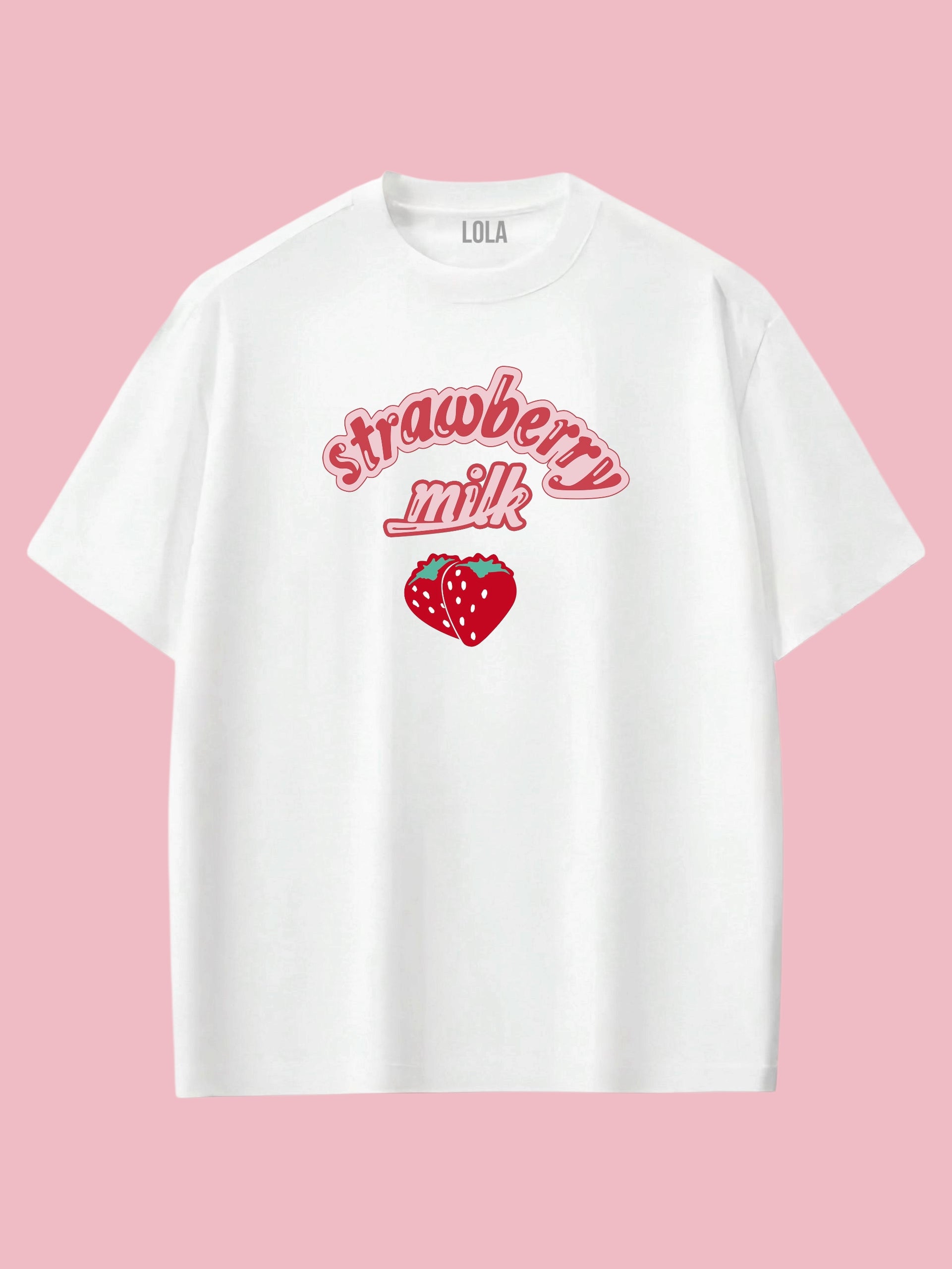 Strawberry Milk Oversize T-shirt