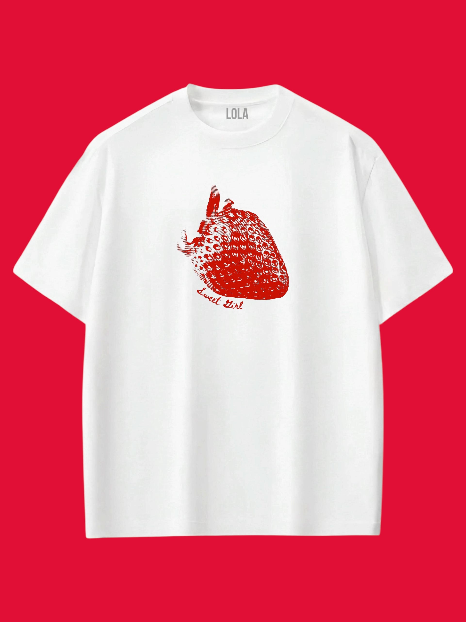 Sweet Strawberry Oversize T-shirt