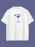 Blue Glass Oversize T-shirt