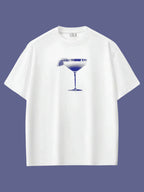 Blue Glass Oversize T-shirt