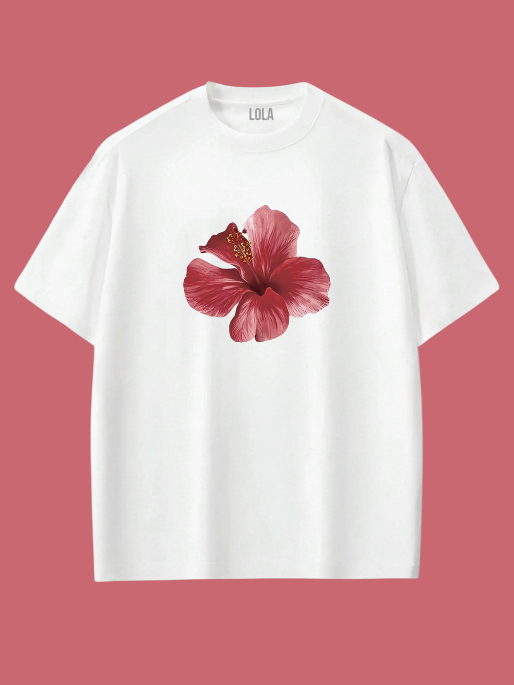 Hibiscus Oversize T-shirt