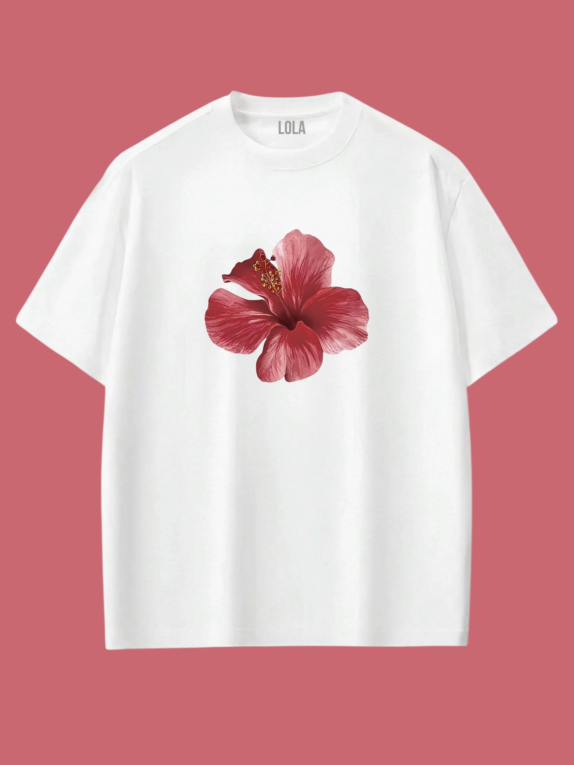 Hibiscus Oversize T-shirt