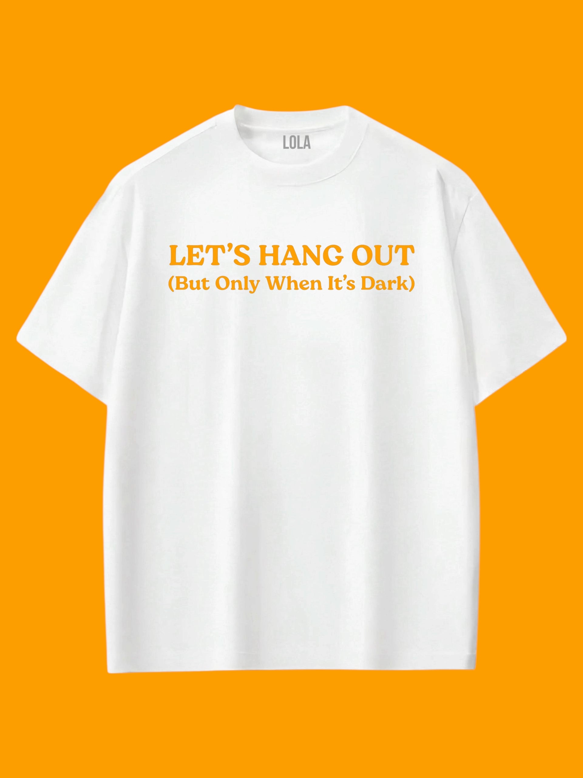 Let's Hang Out Oversize T-shirt