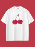 Pink Cherry Oversize T-shirt