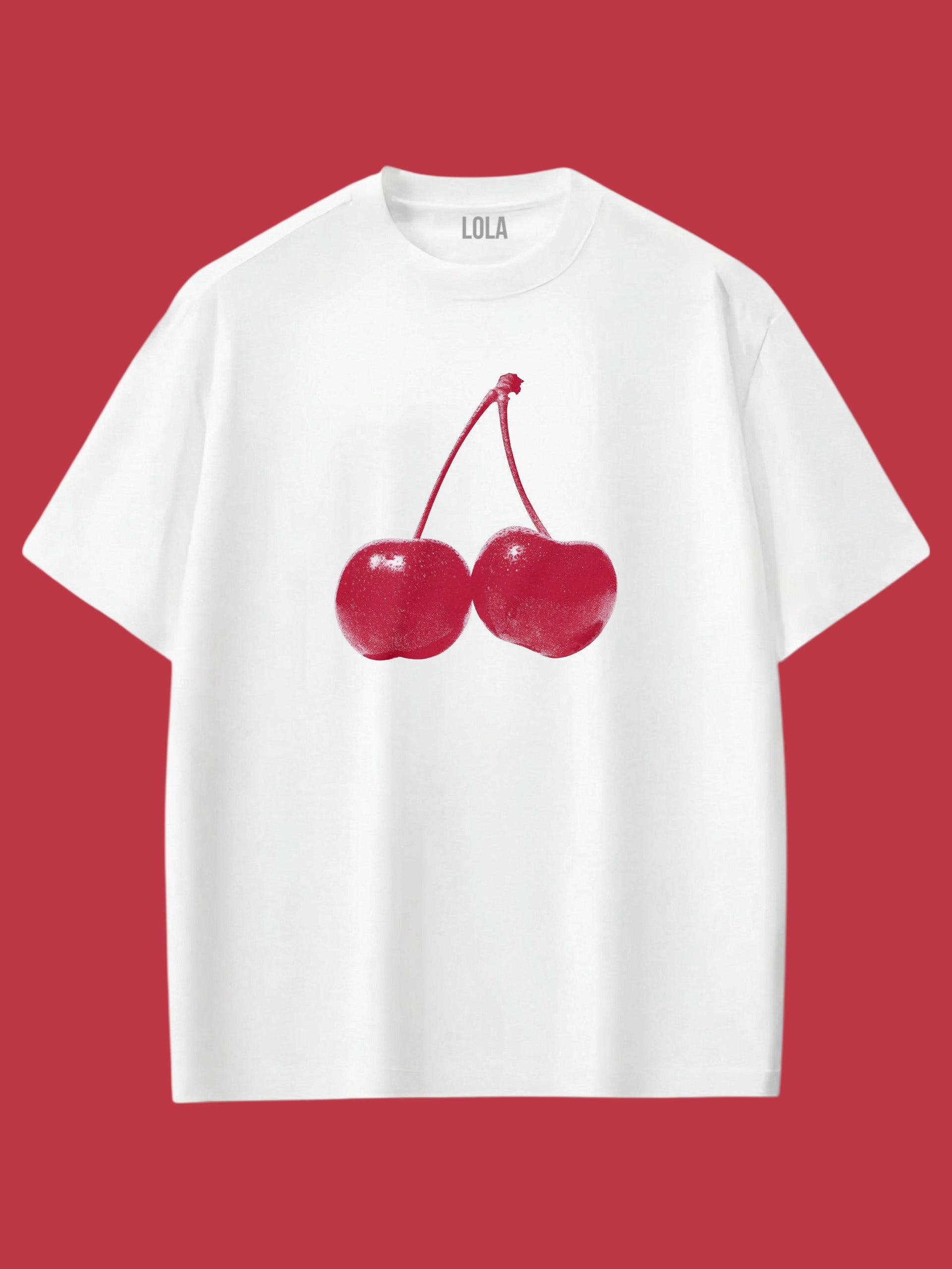 Pink Cherry Oversize T-shirt
