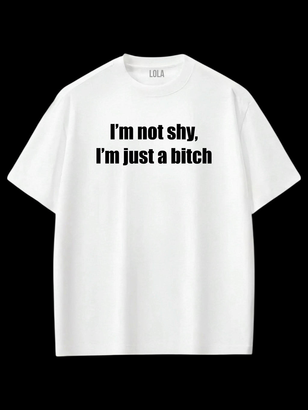 Just A Bitch Oversize T-shirt