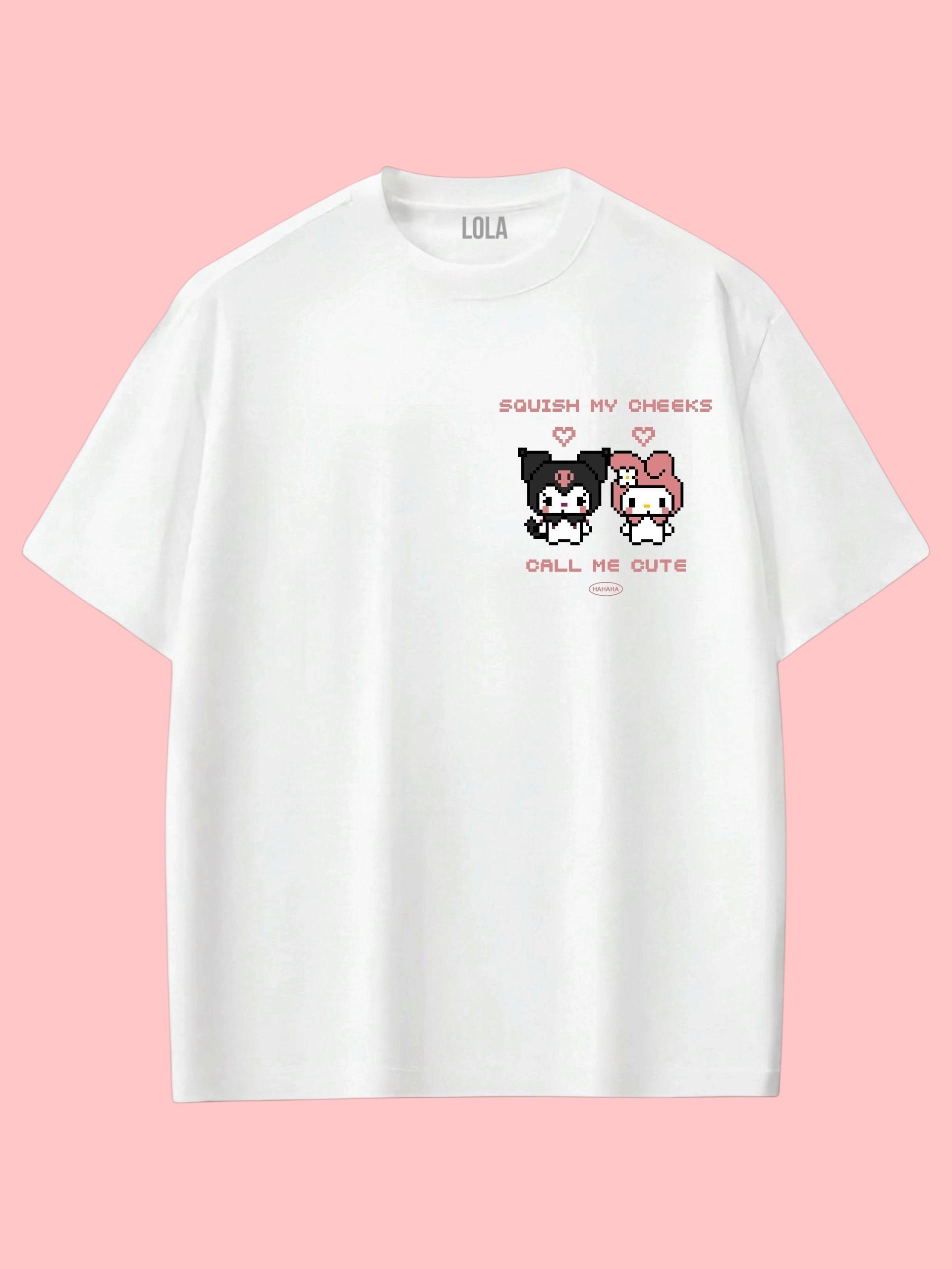 Call Me Cute Oversize T-shirt