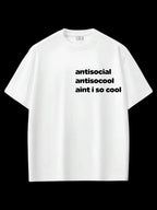 Antisocial Oversize T-shirt