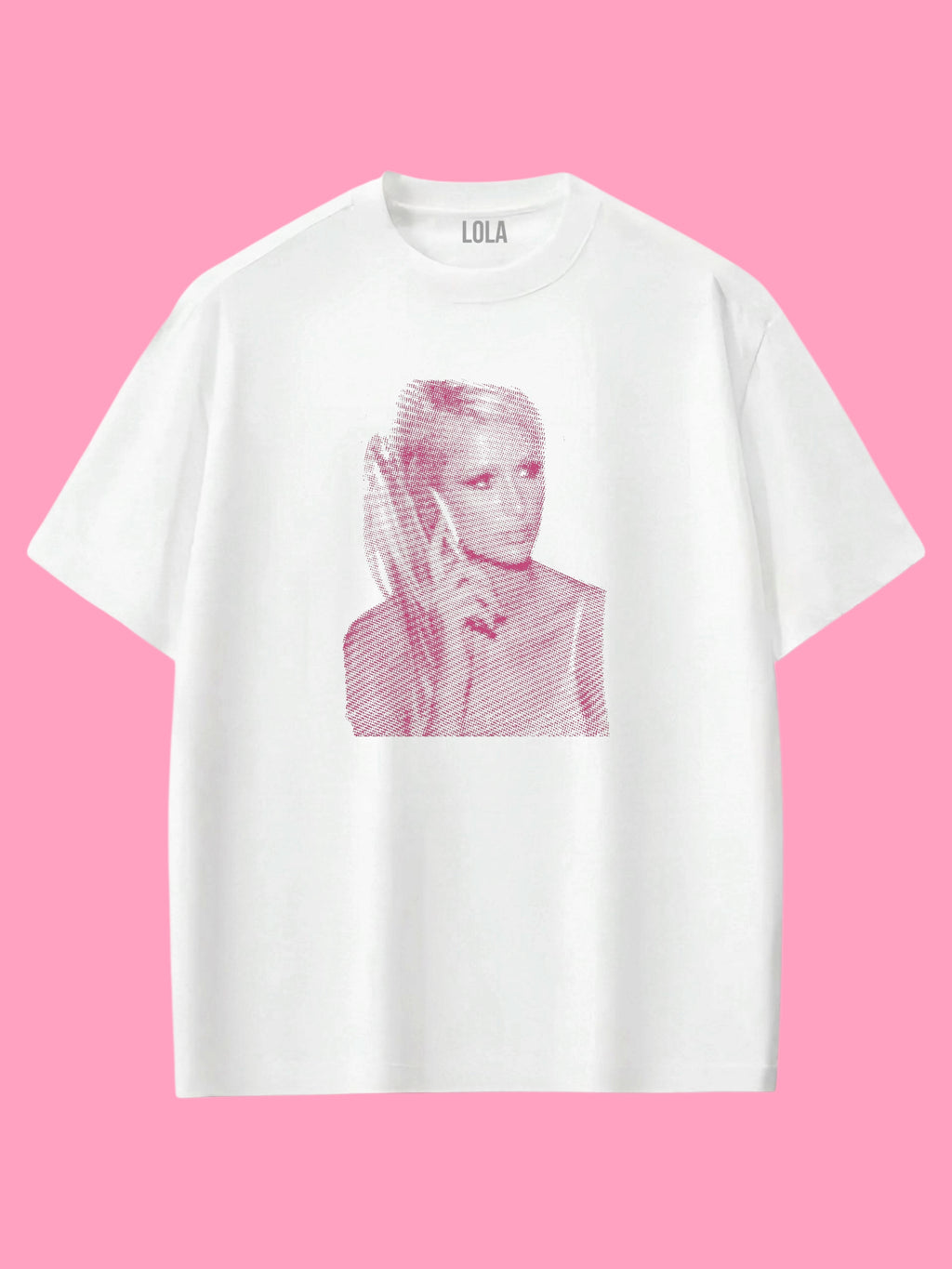 Pembe Kız Oversize T-shirt