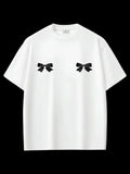 Black Ribbon Oversize T-shirt