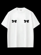 Black Ribbon Oversize T-shirt