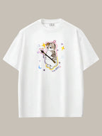 Music Cat Oversize T-shirt