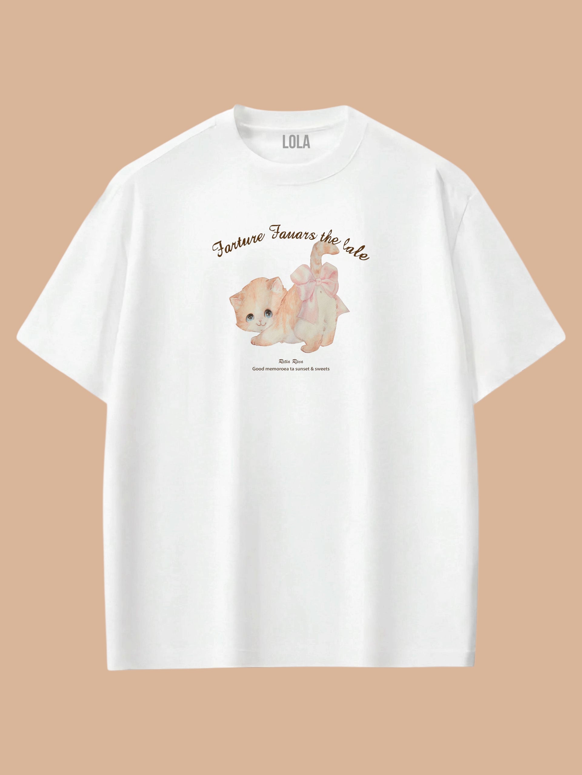 Cute Cat Oversize T-shirt