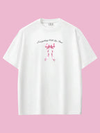 Ribbon Everthing Oversize T-shirt