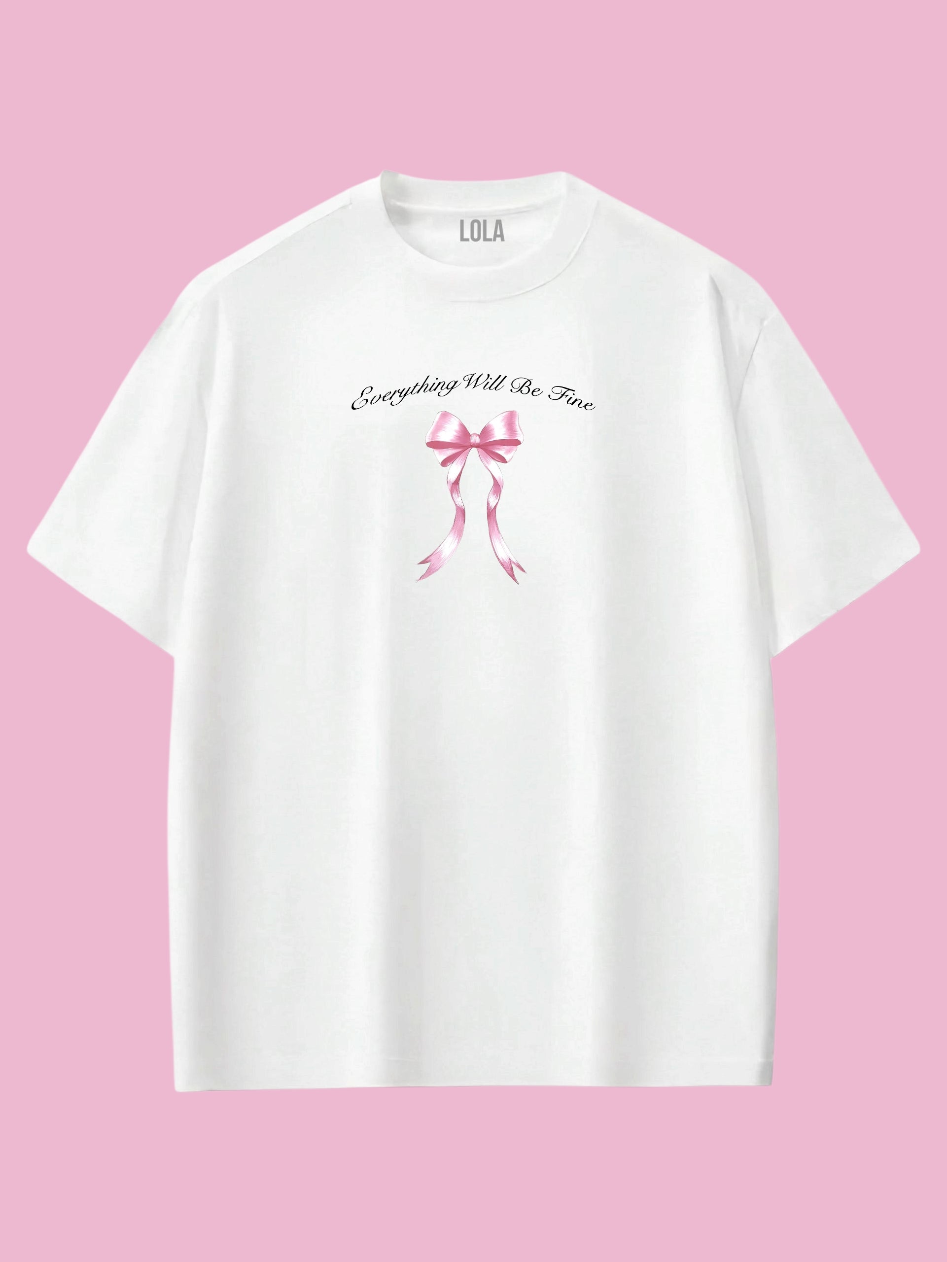 Ribbon Everthing Oversize T-shirt
