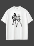 Two Girls Oversize T-shirt