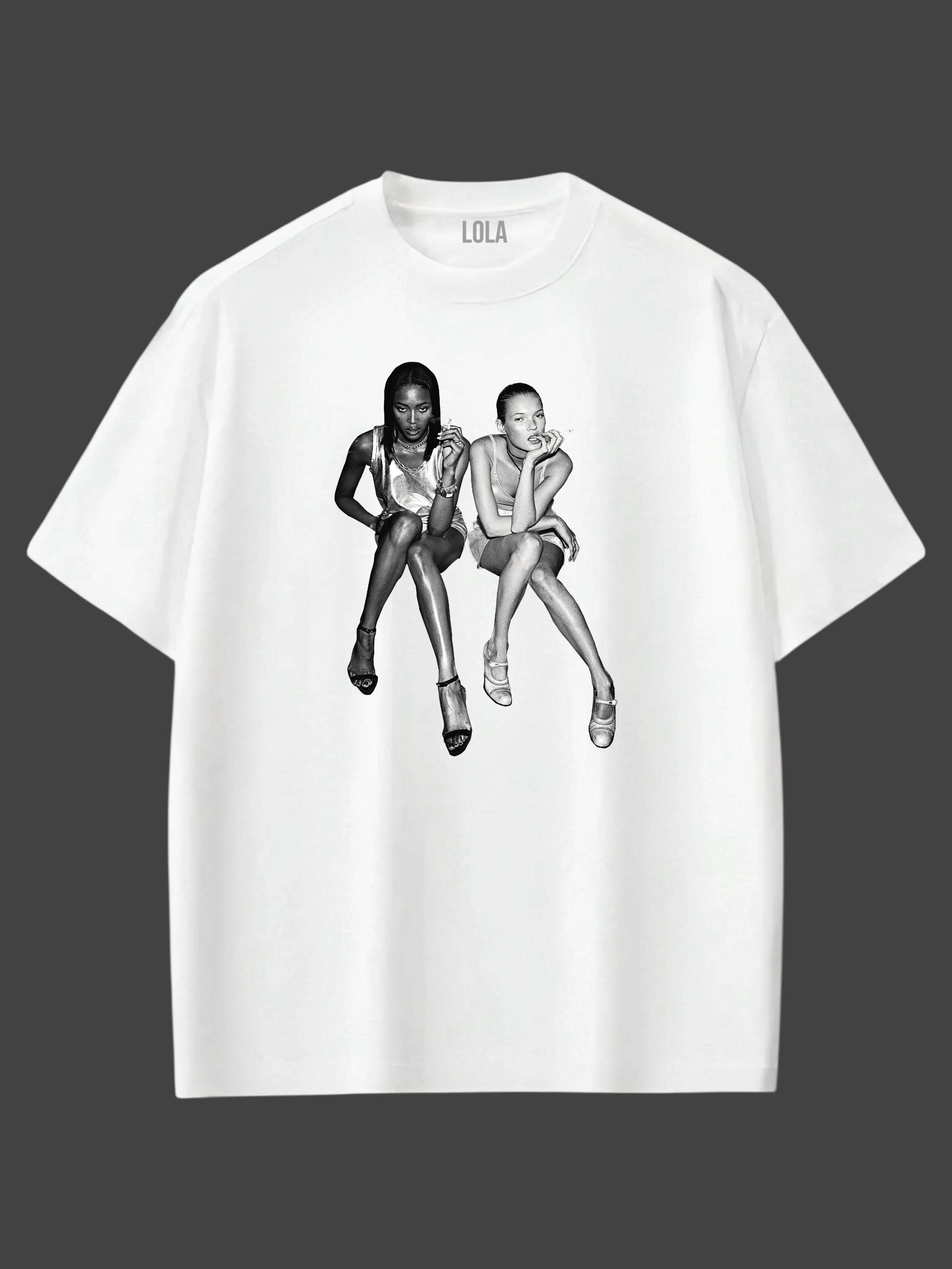 Two Girls Oversize T-shirt