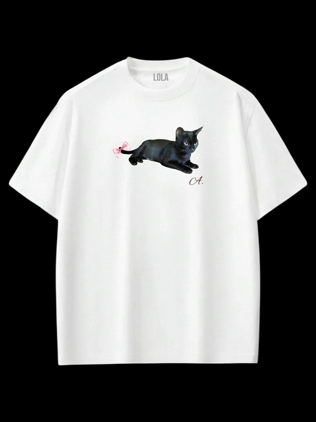 Black Cat Oversize T-shirt