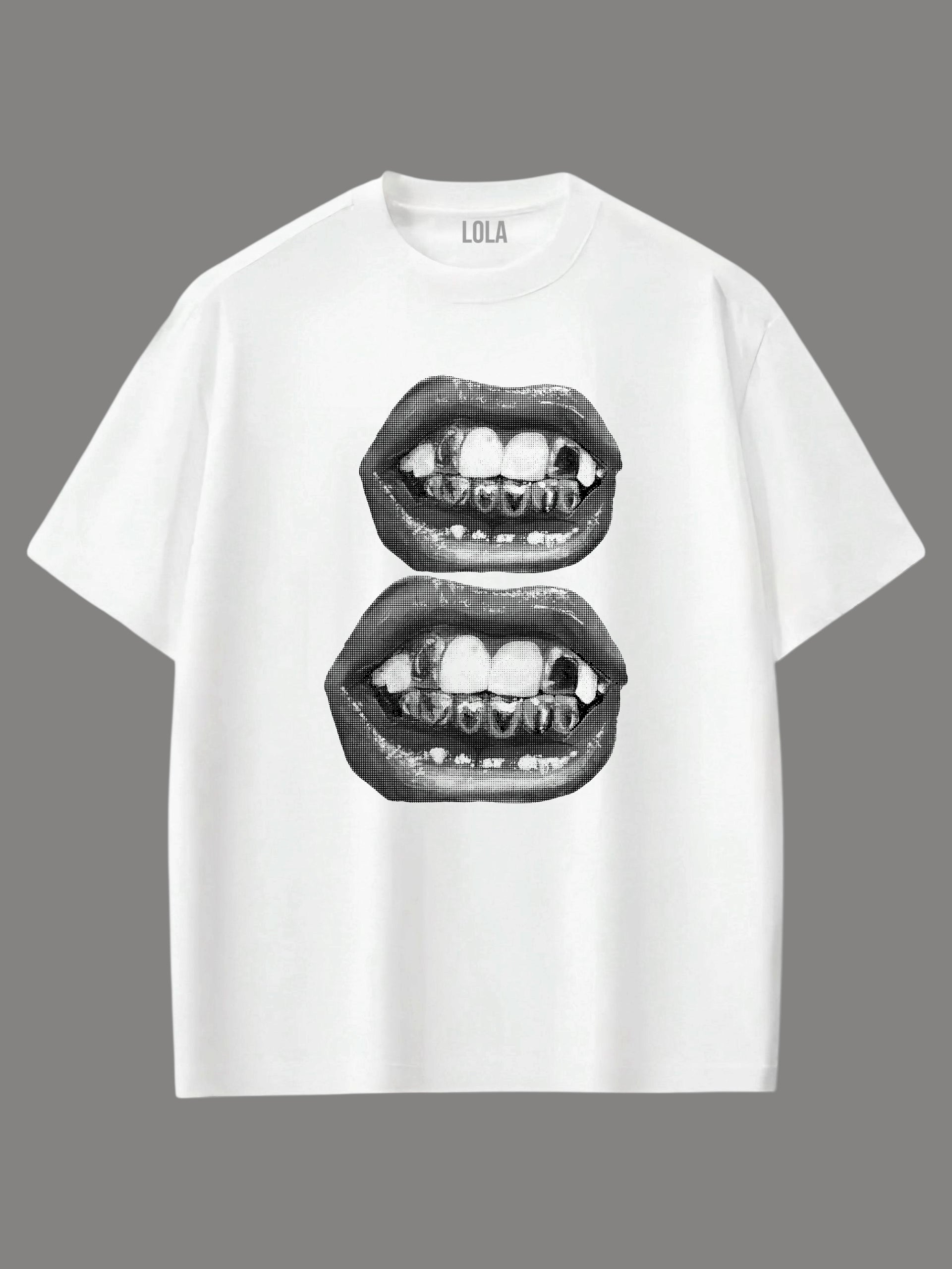 Black Lips Oversize T-shirt