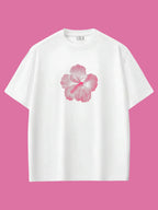 Flower Pink Oversize T-shirt