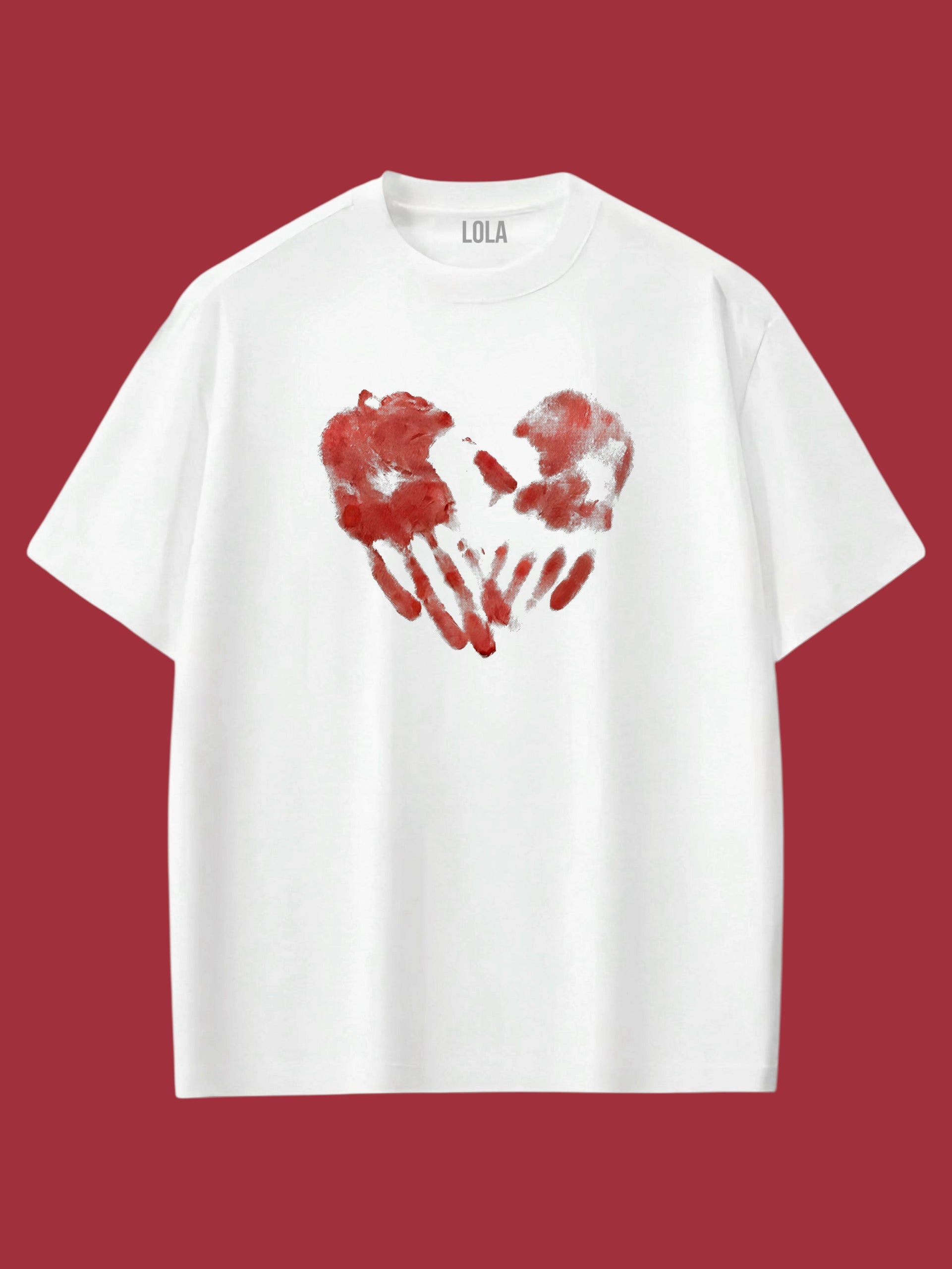 Heart Hand Oversize T-shirt