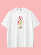 Çilek Kız Oversize T-shirt