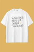 Sabah Olur Oversize T-shirt