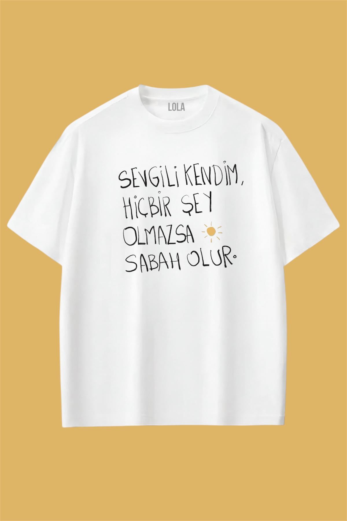Sabah Olur Oversize T-shirt