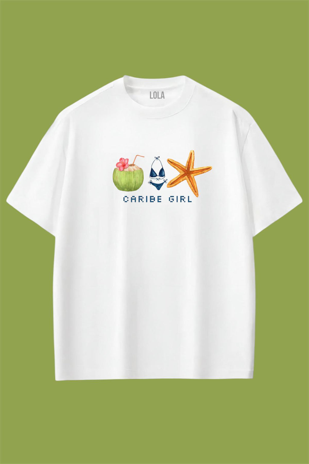 Caribe Girl Oversize T-shirt