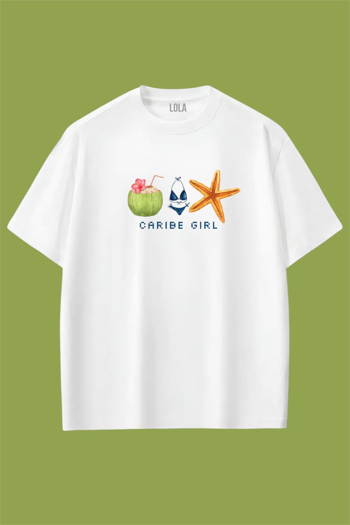 Caribe Girl Oversize T-shirt